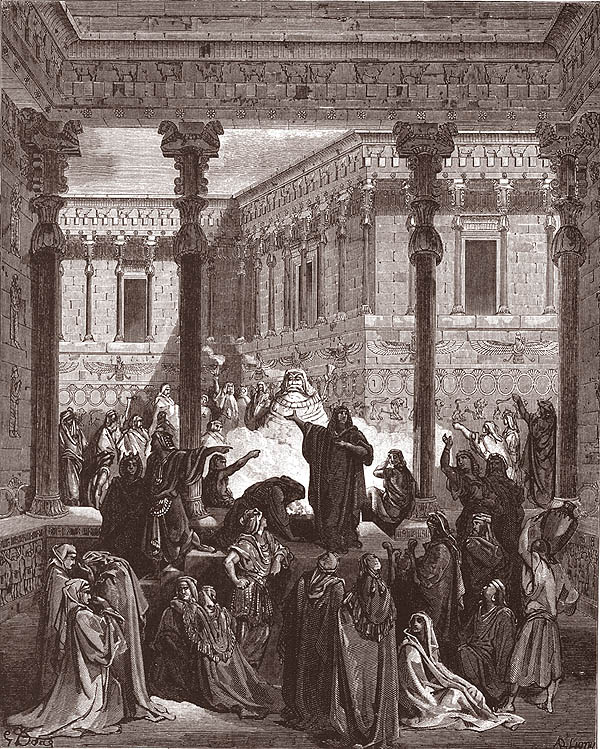 DANIELE SCOPRE I TRUCCHI DEI SACERDOTI DI BEL daniel 14,7